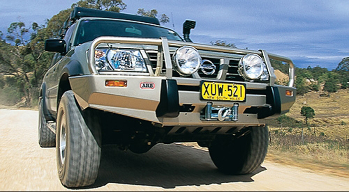 Arb winch bar nissan patrol #3