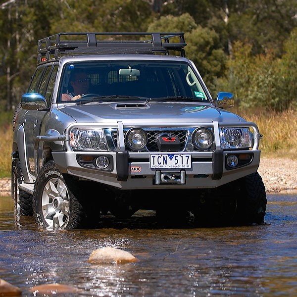 Arb winch bar nissan patrol #8