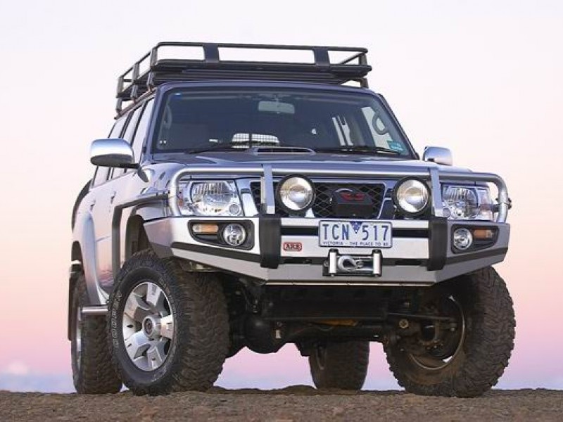 Arb winch bar nissan patrol #4