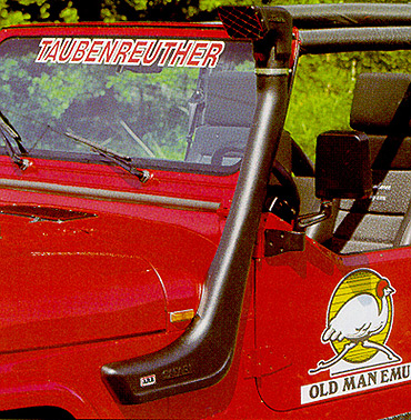 Safari šnorchl Jeep Wrangler YJ
