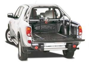 Road Ranger držák navijáku na ložnou plochu s navijákem Ramsey