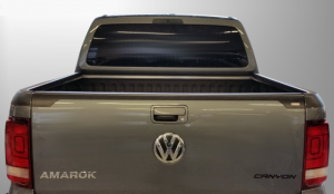 Plastová ochrana hran korby VW Amarok, zadní