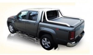 Rolovací kryt korby Roll Cover VW Amarok Double Cab pro original styling bar Canyon a Aventura