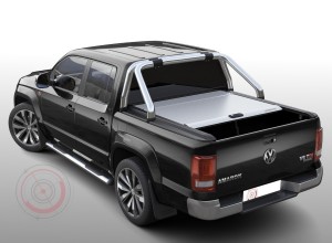 Mountain Top Roll kryt korby stříbrný VW Amarok Double Cab