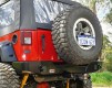 Držák rezervy a Hi-Liftu pro ARB zadní nárazník Jeep Wrangler JK