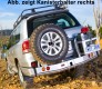 Držák kanystru pravý, pro zadní ARB nárazník