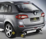 Sport. tlumič výfuku se zdvojenou koncovkou,nerez (Diesel 2,0l)
