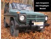 Navijákový nárazník Mercedes G460 a G461