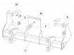 Sno-Way montážní rám pluhu Mitsubishi L200 MQ od 2015